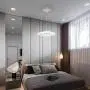 Ganeed K9 Crystal Chandeliers,16W Modern LED Pendant Light Ceiling Light,Adjustable Height Pendant Chandelier,Hanging Light Fixture for Kitchen Island Living Dining Room Restaurant(Dia 11.8'')