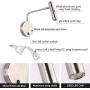 Wall Mounted Lamp, Joossnwell Sconce Light with Plug in Cords Wall Reading Light with Switch for Living Room Bedroom Warm White 3000K