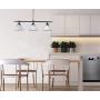 CANARM LTD. IPL133BPT Canarm LTD IPL133BPT Athena 3 Light Pendant Brushed Pewter