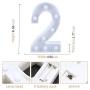 CJWPOWER Room Decor, LED Letter Signs, Cute Home Decor, Light Up Letter Signs for Wall, Bedroom, Party Decorations, Wedding, Birthday. Night Light and More (2)