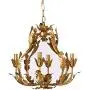 Tole Chandelier Italian Gold Iron Pendant Lamp Light Opalhouse Dining Room Decor