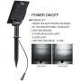 T-SUN Solar Spotlights, Outdoor LED Solar Lights, Waterproof Auto ON/Off Solar Wall Lights for Garden,Driveway, Pathway, Pool Area(White)