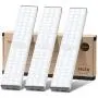 LED Closet Light Motion Activated - 30 LED Under Cabinet Lights Rechargeable with Remote Control,Stick-on Anywhere Wireless Motion Sensor Lights for Hallway Cabinet Stairway Wardrobe Kitchen (3 Pack)