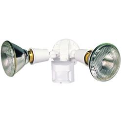 HZ-5411-WH Heavy Duty Motion Sensor Security Light, White