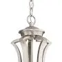 Milbury Satin Nickel Chandelier 24'' Wide Modern White Glass 5-Light Fixture for Dining Room House Foyer Kitchen Island Entryway Bedroom Living Room - Possini Euro Design