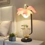 Bedside Table Lamp Chinese Style Table Lamp Living Room Bedroom Bedside Lamp Pink Lotus Flower Lamp Ceramic Lotus Leaf Combination Base Buddha Lotus Light Side Table Lamp Bedside Table Lamp Chinese Style Table Lamp Living Room Bedroom Bedside Lamp Pink Lotus Flower Lamp Ceramic Lotus Leaf Combination Base Buddha Lotus Light Side Table Lamp