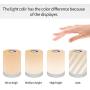 Night Light for Kids, Lightimes Touch Lamp for Bedrooms Living Room Portable Table Bedside Lamps with USB Rechargeable Internal Battery Dimmable Warm White Light & Color Changing RGB … (White) Night Light for Kids, Lightimes Touch Lamp for Bedrooms Living Room Portable Table Bedside Lamps with USB Rechargeable Internal Battery Dimmable Warm White Light & Color Changing RGB … (White)