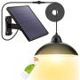 Solar Lights,LOZAYI Solar Lights Outdoor,IP65 Waterproof 16.4Ft Cord Remote Control Led Outdoor Lights Pendant Light with 270°Wide Adjustable Solar Panel for Home Yard Garden Decorate-Warm White