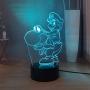 Laysinly Super Mario Night Light, Mario Yoshi LED Night Light for Kids, Mario 7colors Desk Lamp, Child Bedroom Sleeping Night Lamp, Home 3D Acrylic Decor Light, Child Birthday Christmas New Year Gift