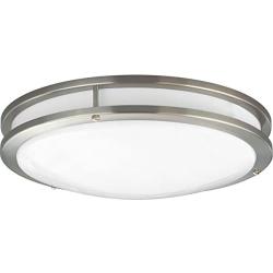 Progress Lighting P7253-0930K9 COMM One-Light LED CTC, Brushed Nickel