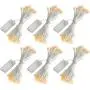 SUPBEC 6 Pcs Battery Operated Fairy String Lights-10ft/3m 30 LEDs Mini Bulb, Super Bright Starry Light for Gift Wedding Party Bedroom Home Christmas Decoration Crafts (Warm White)
