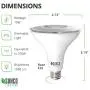 Sunco Lighting 6 Pack PAR38 LED Bulb 13W=100W, 6000K Daylight Deluxe, 1050 LM, Dimmable, Indoor/Outdoor Spotlight, Waterproof - UL & Energy Star Listed