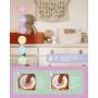 SomeShine Kids Night Light - Rechargeable Cat Kawaii Lamp with Auto-Off Timer, Safe and Durable Animal Night Light and Glowing Companion for Baby Feeding, Diaper Changing, and Midnight Bathroom Trips