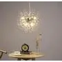 Garwarm Modern Firework Chandeliers,Crystal Chandelier Pendant Lighting,Ceiling Lights Fixtures for Living Room Bedroom Restaurant,8-Light,Gold
