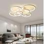 Ceiling Light Fixture, Remote Control Flush Mount LED Light Chandelier 8 Lights Modern Led Chandelier Lighting Dimming Lighting for Living Room Dining Bedroom Office Lighting Fixtures Ceiling