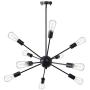 Wellmet Black Sputnik Chandeliers Lighting 10-Light, Modern Mid Century Pendant Light Fixtures Hanging Ceiling Lightfor Kitchen Island, Dining Room, Foyer Wellmet Black Sputnik Chandeliers Lighting 10-Light, Modern Mid Century Pendant Light Fixtures Hanging Ceiling Lightfor Kitchen Island, Dining Room, Foyer