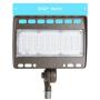 Westgate Outdoor LED Flood Light Knuckle Mount - Security Floodlight Fixture for Outdoor Area Yard Landscape - Safety Lights - UL Listed (50 Watt 3000K Warm White Dark Bronze)