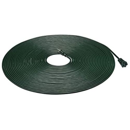 Amazon Basics 16/3 Vinyl Outdoor Extension Cord, Green, 100 Foot