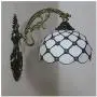 Wall Lamps, Tiffany Style Wall Lights, Retro Creative Bedroom Living Room Dining Room Study Staircase Hallway Aisle Decorative Lighting,C