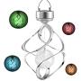 Hanging Solar Lights Outdoor-Wind Chimes Lights LED Colour Changing Hanging Light for Design Decoration for Garden, Patio, Balcony Outdoor & Indoor (+Rotating Motor )