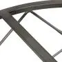 LOG BARN Chandeliers for Dining Room, Modern Drum Chandelier in Rustic Dark Silver Finish, Pendant Light Fixture for Foyer, Entryway, Hallway, 3-Light, 15.5'' Diameter