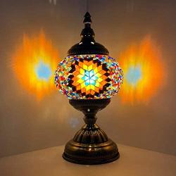 Marrakech Turkish Lamp Unique Vintage Stained Glass Moroccan Style Mosaic Table Light Room Decoration Art Decor Living Room lamp (7)