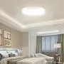 LED Ceiling Lights Modern Ceiling Lamp,48W 24inch 2800-6500K Dimmable Round Flush Mount Lighting Fixture,260W Equivalent,Kitchen Light Fixture for Hallway Living Room Bedroom Office