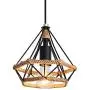 Pendant Light Vintage Style,Hanging lamp Black Light Hallway Industrial Lighting Fixtures Chandeliers for Dining Rooms Bedroom Kitchen Island Entryway
