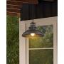 FEMILA Barn Pendant Light, Farmhouse Vintage Hanging Light Fixture Adjustable Height, Oil Rubbed Bronze Finish, 4FY15-MP ORB