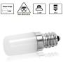 LOHAS LED C7 S6 Night Light Bulb, 15 Watt Light Bulbs Equivalent(1.5W), Mini LED Bulb Candelabra E12 Base, Soft/Warm White 3000K LED, Small Light for Bedroom Salt Lighthouse Lamp(6 PACK)