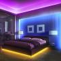 ViLSOM Led Strip Lights 16.4 Feet with 44Keys Remote and 12V Power Supply, Led Lights for Bedroom, TV, Room, Ceiling, Party, Home Decoration