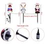 Christmas Pathway Lights Outdoor Decorations - 3 Pack Waterproof Landscape LED Lights with Santa/Snowman/Deer for Garden Patio Yard Lawn Pathway Christmas Decorations
