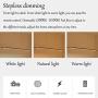 BYSUN Modern Design Pendant lamp LED Pendant lamp Made of Wood Pendant lamp dimmable Pendant Lamps Height Adjustable Chandelier Dining Room Bedroom Interior lamp Decorative Lighting 130cm x 6.