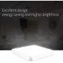 Ganeed LED Flush Mount Ceiling Light,15.7 inch 36W Modern Ceiling Lamp Square,6500K Cool White Lighting Fixture for Living Room/Kitchen/Bedroom/Dining Room,White