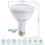 PAR30 LED Flood Light Bulb,36W(350w Equivalent), 3200 Lumen 6000K Non-Dimmable Indoor/Outdoor Tracking Spotlight Lighting E26/E27 Bulbs for Living Room