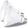 AmeriLuck 5000K Daylight Outdoor PAR38 LED Flood Light Bulb, 90W Equiv. 13W Non-Dimmable (2 Pack)