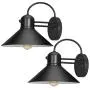 DEWENWILS 2 Pack Dusk to Dawn Wall Light Outdoor, Gooseneck Barn Light Fixtures Wall Mount, Wall Sconce Farmhouse, Matte Black Exterior Lights for Porch, Garage, E26 Socket DEWENWILS 2 Pack Dusk to Dawn Wall Light Outdoor, Gooseneck Barn Light Fixtures Wall Mount, Wall Sconce Farmhouse, Matte Black Exterior Lights for Porch, Garage, E26 Socket