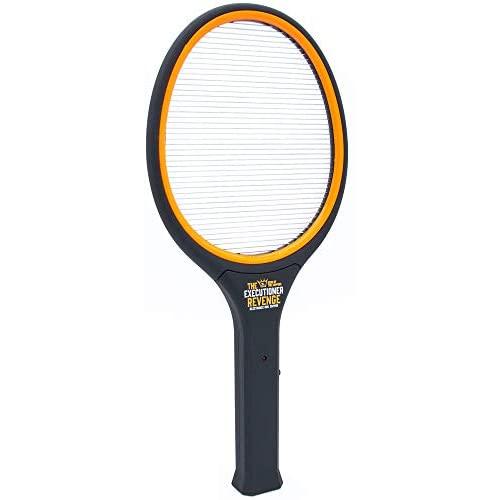 The Executioner Revenge Fly Killer Mosquito Swatter Racket Wasp Bug Zapper Indoor Outdoor Soft Touch Handle