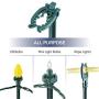Christmas Light Yard Stakes [Set of 50] Outdoor Light Stakes - 8.5'' Tall - Universal Christmas Pathway Lights On Yards, Driveways - Christmas Yard Stakes - Driveway Christmas Light Stakes - USA Made