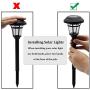 MAGGIFT 12 Pack Solar Pathway Lights Outdoor Solar Garden Lights for Patio, Yard, Driveway