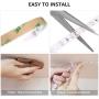 LE 16.4ft Dimmable LED Strip Light Kit with 12V Power Supply, 300 LEDs SMD 2835, Non-Waterproof Tape, Flexible Rope Light for Home, Kitchen, Under Cabinet, Bedroom and More, Warm White