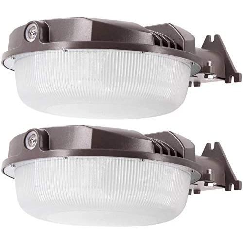 2Pack 70W LED Yard Light for LED Dusk to Dawn Light - Brightest 70 Watt - 9800 Lumens! - Perfect for use as an LED Yard Light, LED Barn Light or LED Security Light Photocell Included 2PK for 70W