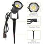 J.LUMI GSS6005 Outdoor LED Spotlights 5W, 120V AC, 3000K Warm White, Outdoor Use, Metal Ground Stake, Flag Light, Outdoor Spotlight with Stake, UL Cord 3-ft with Plug (Pack of 2) J.LUMI GSS6005 Outdoor LED Spotlights 5W, 120V AC, 3000K Warm White, Outdoor Use, Metal Ground Stake, Flag Light, Outdoor Spotlight with Stake, UL Cord 3-ft with Plug (Pack of 2)
