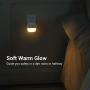 DEWENWILS Dimmable LED Night Light with Light Sensor, Plug in Nightlights for Bedroom, Hallway, Living Room,Warm White, 4 Pack, ETL Listed