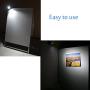 Youngine 1pcs LED Clip on Light Water Resistant Outdoor Blackboard Signboard Lighting Adjustable Desk Stand Arm Lamp with Power Plug