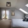 HMVPL Flush Mount Ceiling Light, Farmhouse Industrial Pendant Lighting Fixtures Mini Close to Ceiling Lamp for Kitchen Island Dining Room Bedroom Foyer Hallway (1-Light)