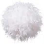 Waneway Feather Lamp Shade for Ceiling Pendant Light, Lampshade for Table Lamp and Floor Lamp for Living Room, Bedroom, Wedding or Party Decoration, Diameter 15.7 inches, White