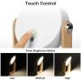 Portable Retractable Lantern Lamp, Touch Control Rechargeable Dimmable Night Light, Decorative Foldable Eye Protection USB Charging Desk Reading Lantern Lights