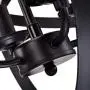 Vikashing 4-Light Farmhouse Chandeliers Industrial Pendant Lighting Ceiling Light Fixture Black Hanging Light for Dining Room Kitchen Island Living Room Bedroom Foyer ETL Listed