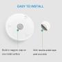 AMIR Upgraded Motion Sensor Light, Cordless Battery-Powered LED Night Light, Stick-Anywhere Closet Lights Stair Lights, Safe Lights for Hallway, Bathroom, Bedroom, Kitchen (Warm White - Pack of 3)